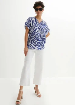 Damen bonprix Blusen & Tuniken|Bekleidung·Jacken & Mäntel|Lockere Tunika aus Viskose