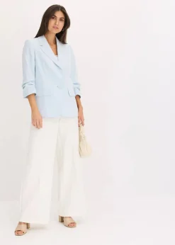 Damen bonprix Bekleidung·Basics|Blazer|Lockerer 3/4-Arm-Blazer aus Viskose