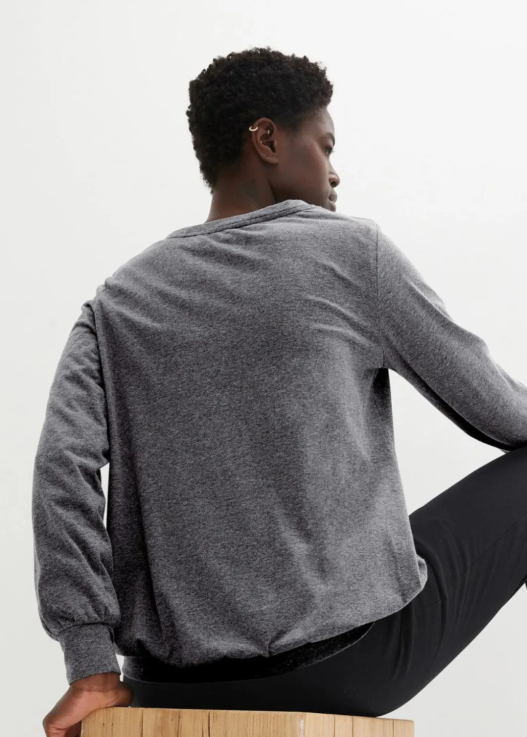 Damen bonprix Shirts & Tops|Nachhaltigere Materialien|Lockeres Sport-Shirt
