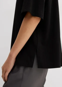 Outlet Lockeres T-Shirt aus Baumwoll-Mix Damen Shirts & Tops