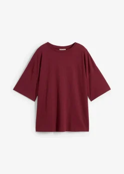 Online Lockeres T-Shirt aus Baumwoll-Mix Damen Shirts & Tops