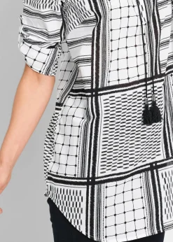 Damen bonprix Bekleidung·Jacken & Mäntel|Blusen & Tuniken|Long- Tunika aus reiner Baumwolle