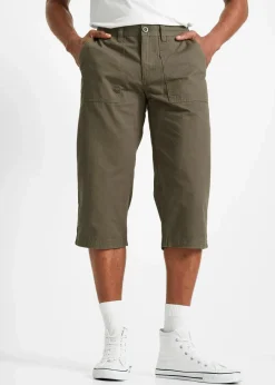 Herren bonprix Hosen|Shorts|Long-Bermuda aus reiner Baumwolle Regular Fit