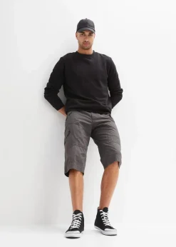 Herren bonprix Große Größen|Shorts|Long-Bermuda, Regular Fit