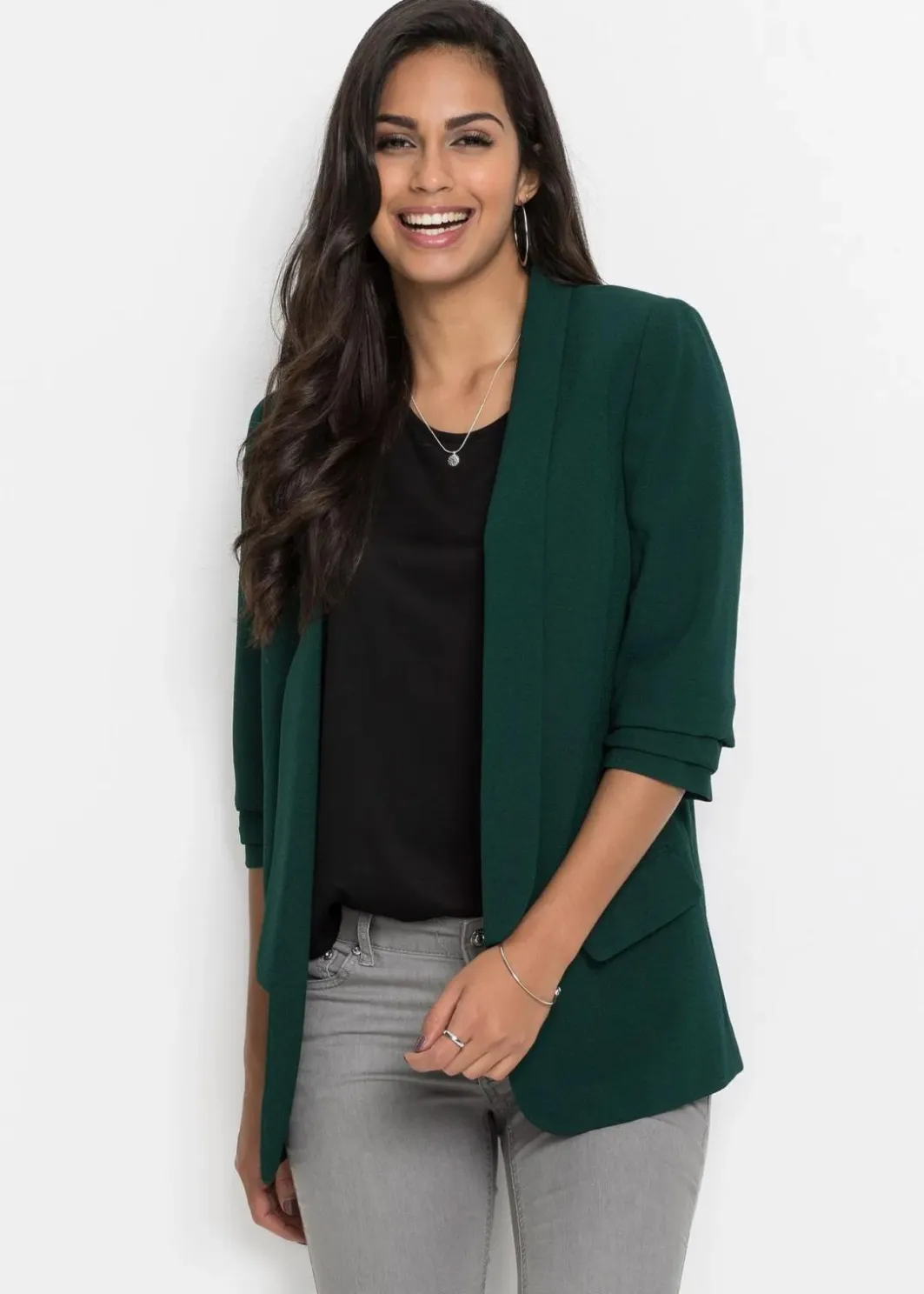 Hot Longblazer Damen Blazer|Bekleidung·Basics