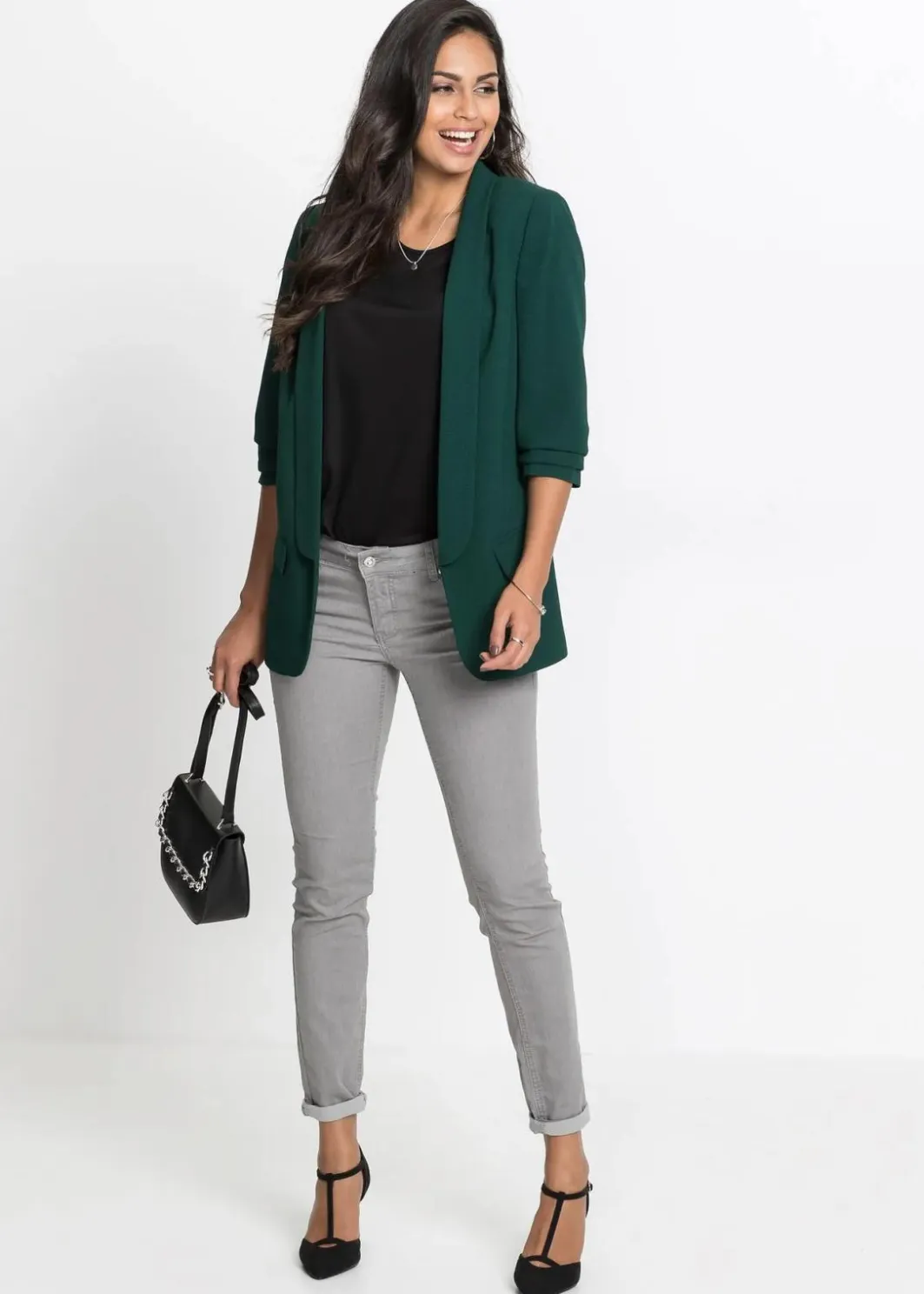 Hot Longblazer Damen Blazer|Bekleidung·Basics