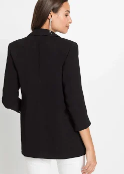 Damen bonprix Bekleidung·Basics|Nachhaltigere Materialien|Longblazer aus Viskose-Mix