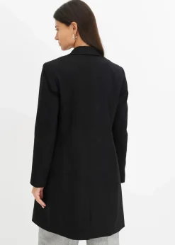 Hot Longblazer mit V-Ausschnitt, langarm Damen Jacken & Mäntel|Nachhaltigere Materialien