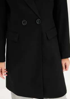 Hot Longblazer mit V-Ausschnitt, langarm Damen Jacken & Mäntel|Nachhaltigere Materialien