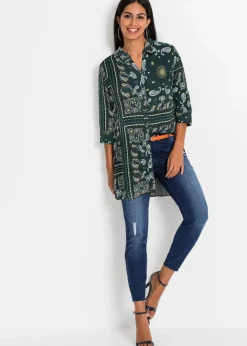 Sale Longbluse Damen Bekleidung·Jacken & Mäntel|Blusen & Tuniken