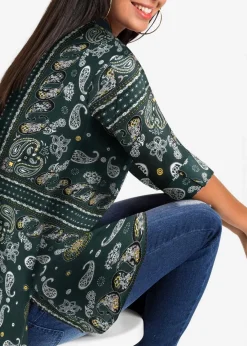 Sale Longbluse Damen Bekleidung·Jacken & Mäntel|Blusen & Tuniken