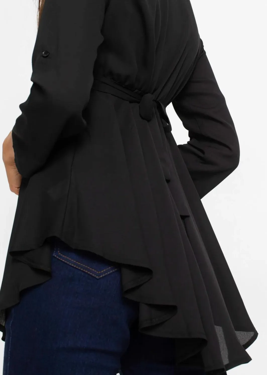 Damen bonprix Bekleidung·Jacken & Mäntel|Nachhaltigere Materialien|Longbluse