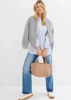 Outlet Longbluse aus Baumwollpopeline Damen Blusen & Tuniken|Bekleidung·Jacken & Mäntel