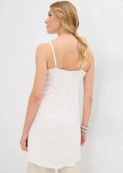 Damen bonprix Bekleidung·Jacken & Mäntel|Blusen & Tuniken|Longbluse aus fließender Viskose