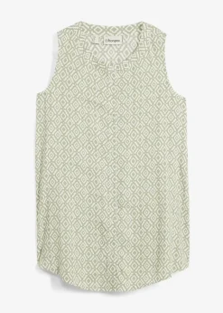 Damen bonprix Blusen & Tuniken|Zweiteiler & Sets|Longbluse aus softer Viskose