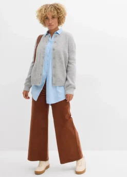 Hot Longbluse aus Viskose Damen Bekleidung·Jacken & Mäntel|Blusen & Tuniken