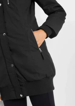 Online Longjacke mit Kapuze, wattiert Damen Bekleidung·Hosen|Jacken & Mäntel
