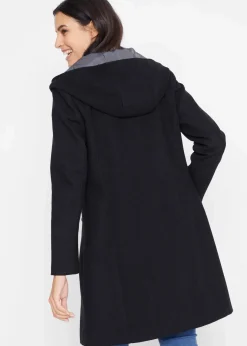 Hot Longjacke mit schrägem Reißverschluss Damen Bekleidung·Hosen|Jacken & Mäntel
