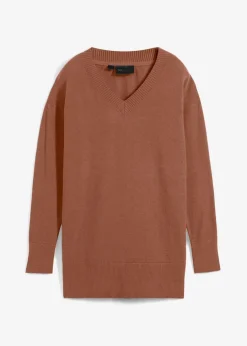 Damen bonprix Pullover & Strickjacken|Bekleidung·Jeans|Long-Pullover