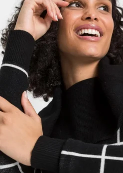 Damen bonprix Pullover & Strickjacken|Bekleidung·Jeans|Long-Pullover