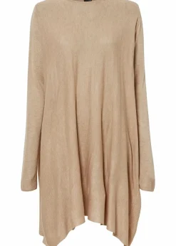 Damen bonprix Bekleidung·Umstandsmode|Strickmode|Long-Pullover aus Viskose-Mix