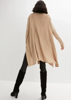 Damen bonprix Bekleidung·Umstandsmode|Strickmode|Long-Pullover aus Viskose-Mix