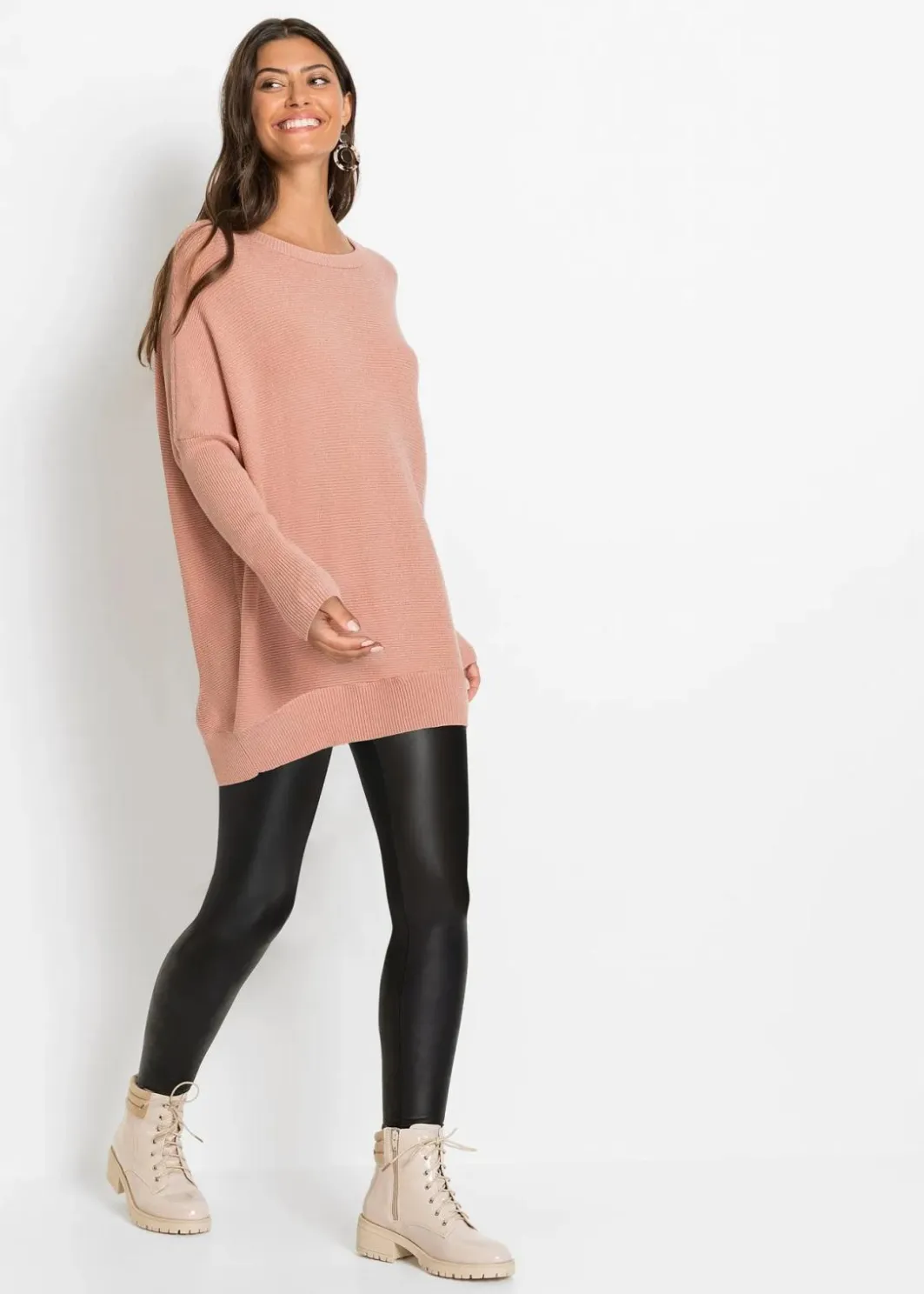 New Long-Pullover aus Viskose-Mix Damen Bekleidung·Umstandsmode|Bekleidung·Jeans