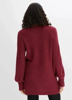 New Longpullover mit Knöpfen Damen Pullover & Strickjacken|Bekleidung·Jeans