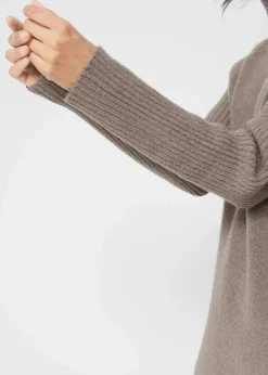 Best Longpullover mit Rollkragen Damen Strickmode|Pullover & Strickjacken