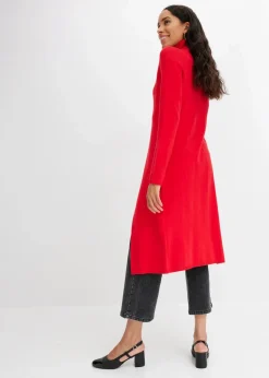 Damen bonprix Bekleidung·Umstandsmode|Strickmode|Longpullover mit Schlitz
