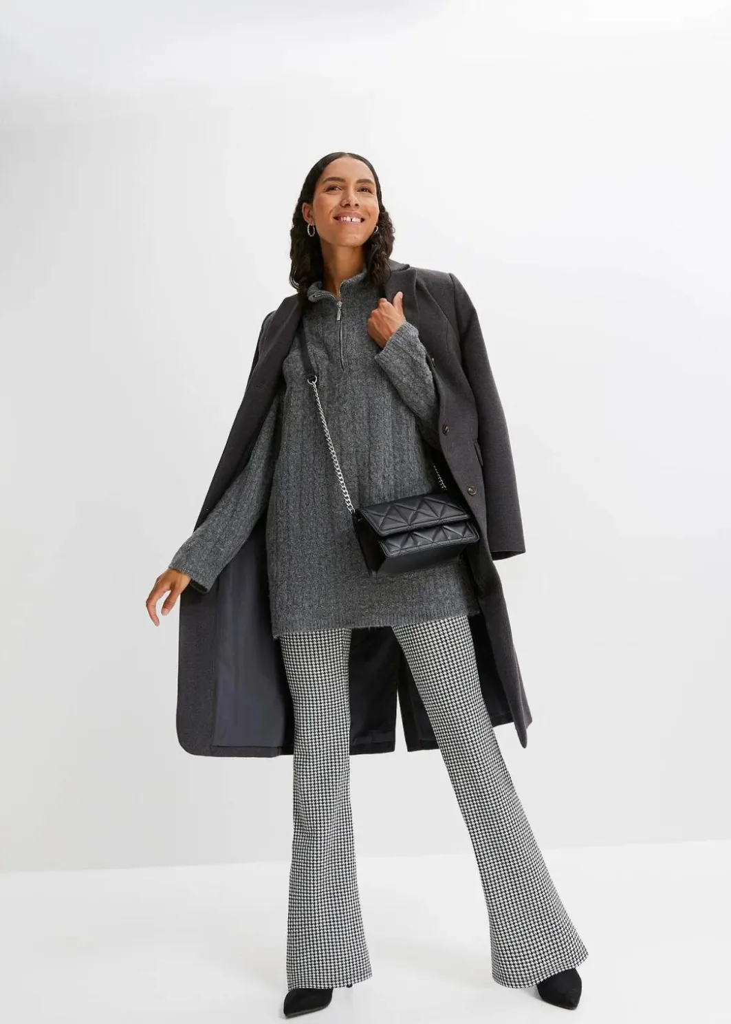 Sale Longpullover mit Zopfmuster Damen Bekleidung·Umstandsmode|Bekleidung·Jeans