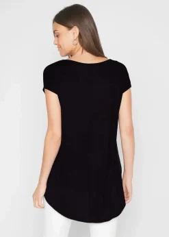 Discount Longshirt aus Viskose-Mix Damen Nachhaltigere Materialien|Shirts & Tops
