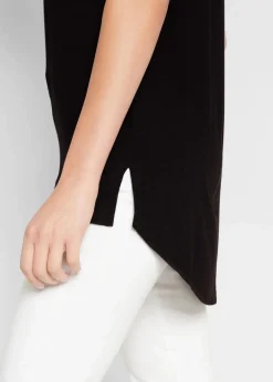 Discount Longshirt aus Viskose-Mix Damen Nachhaltigere Materialien|Shirts & Tops