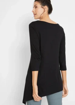 Hot Longshirt aus Baumwoll-Viskose-Mix Damen Shirts & Tops