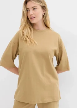 Longshirt aus Interlock Damen Shirts & Tops|Zweiteiler & Sets