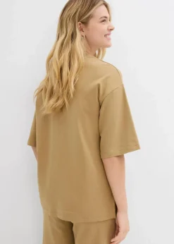 Longshirt aus Interlock Damen Shirts & Tops|Zweiteiler & Sets