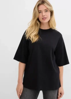 Damen bonprix Shirts & Tops|Zweiteiler & Sets|Longshirt aus Interlock