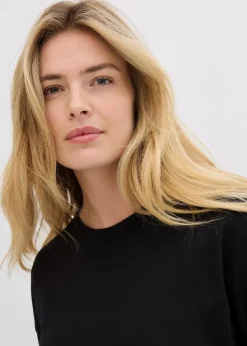 Damen bonprix Shirts & Tops|Zweiteiler & Sets|Longshirt aus Interlock
