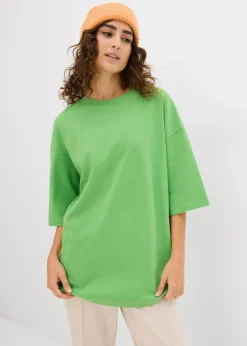 Outlet Longshirt aus Interlock Damen Shirts & Tops|Zweiteiler & Sets
