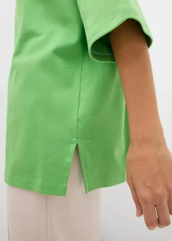 Outlet Longshirt aus Interlock Damen Shirts & Tops|Zweiteiler & Sets