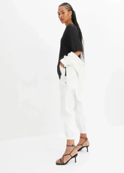 Damen bonprix Shirts & Tops|Long-Shirt aus nachhaltigem Viskose-Mix