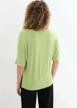 Outlet Long-Shirt aus nachhaltigem Viskose-Mix Damen Shirts & Tops