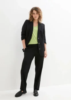 Outlet Long-Shirt aus nachhaltigem Viskose-Mix Damen Shirts & Tops