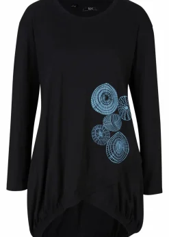 Clearance Longshirt aus reiner Baumwolle Damen Shirts & Tops