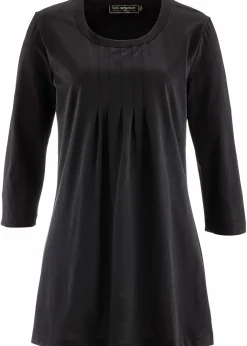 Damen bonprix Shirts & Tops|Longshirt aus reiner Baumwolle