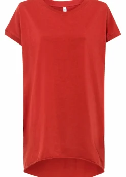 Online Longshirt aus reiner Baumwolle Damen Shirts & Tops