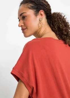 Online Longshirt aus reiner Baumwolle Damen Shirts & Tops