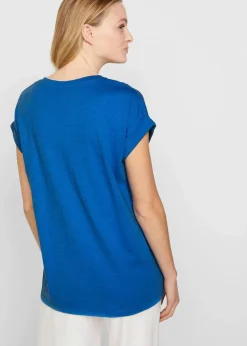 Damen bonprix Shirts & Tops|Basics|Longshirt aus reiner Bio-Baumwolle (2er Pack)