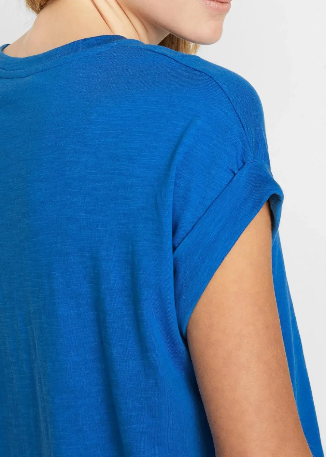 Damen bonprix Shirts & Tops|Basics|Longshirt aus reiner Bio-Baumwolle (2er Pack)