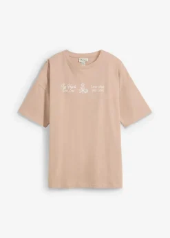 Damen bonprix Shirts & Tops|Nachhaltigere Materialien|Longshirt aus reiner Bio-Baumwolle